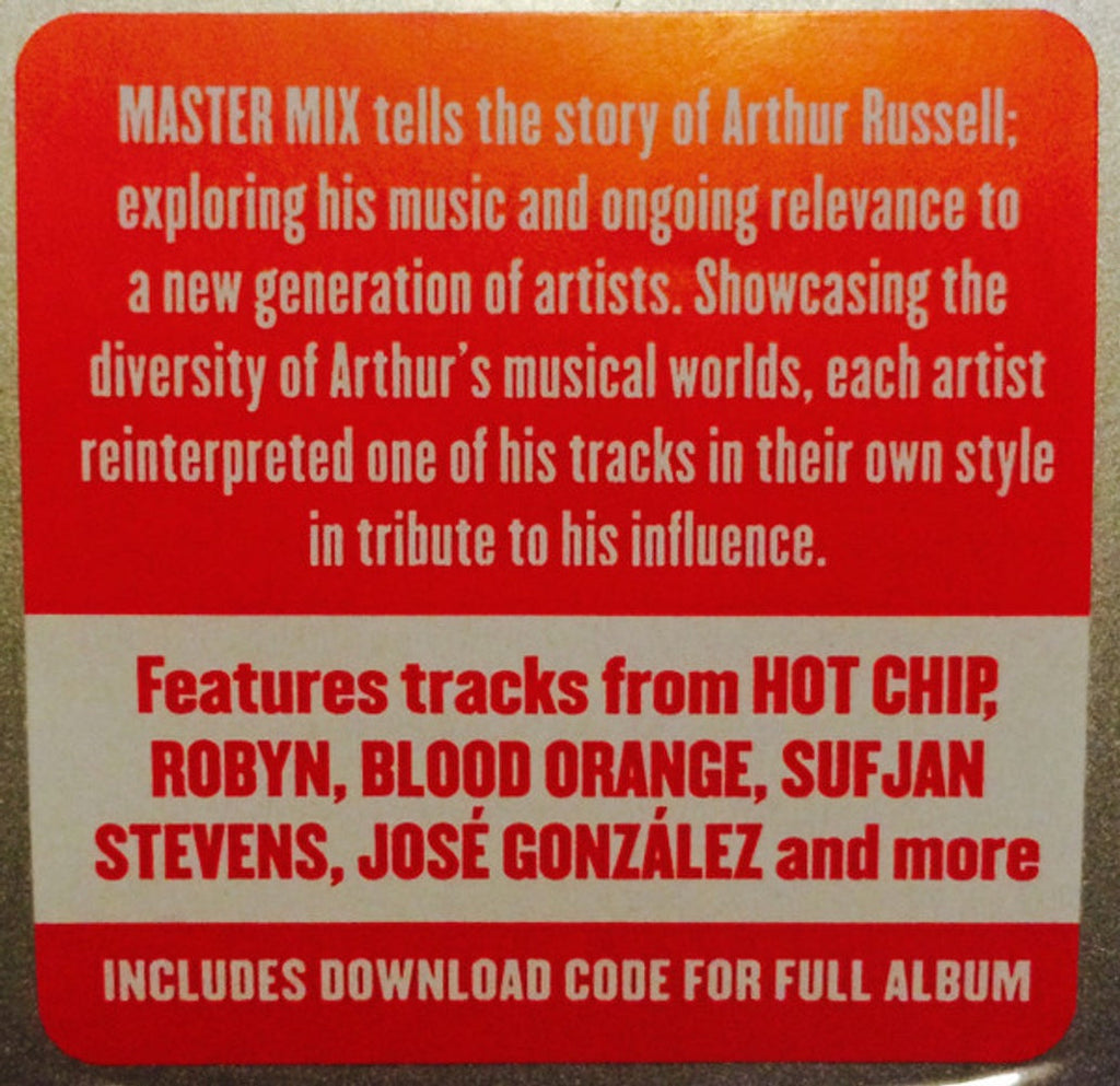 Master Mix - Red Hot & Arthur Russell (3-LP Vinyl) Vinyl Record