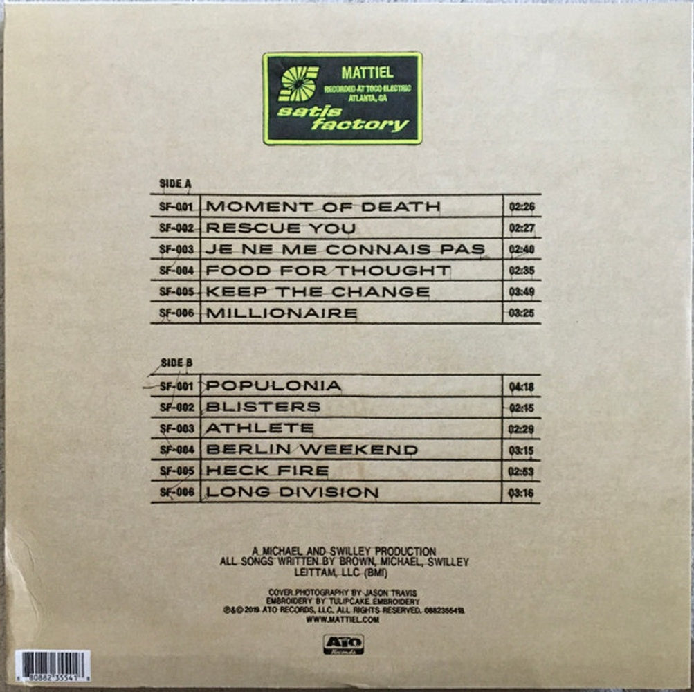Mattiel – Satis Factory (Green LP Vinyl) Vinyl Record