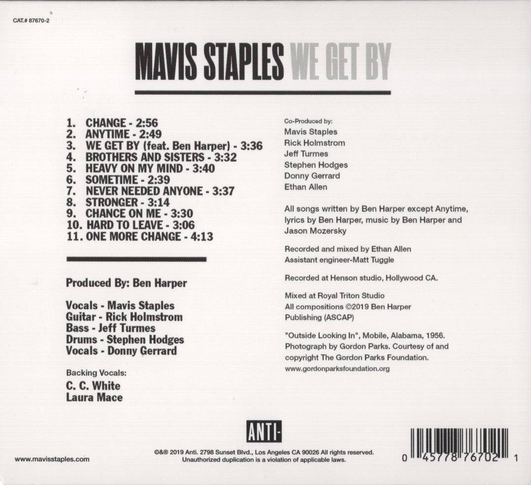 Mavis Staples – We Get By (LP Vinyl) Vinyl Record