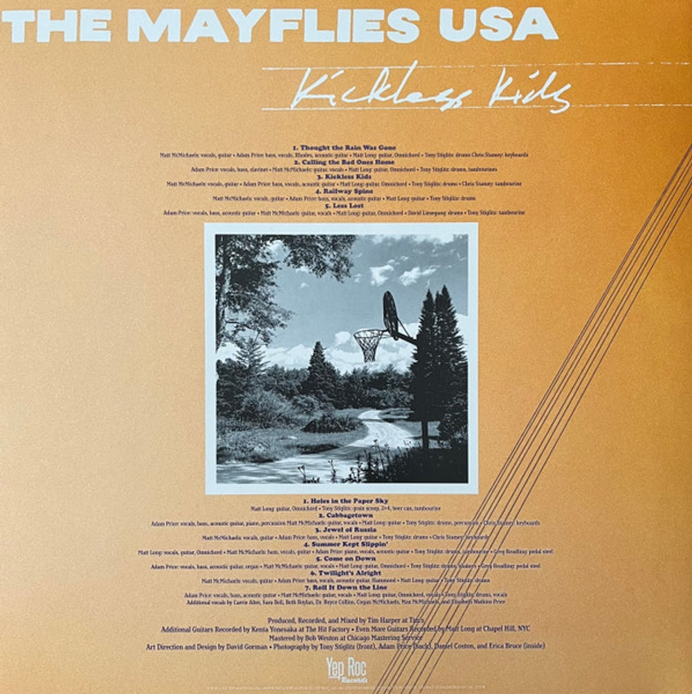 The Mayflies USA – Kickless Kids (LP Peach Vinyl) Vinyl Record