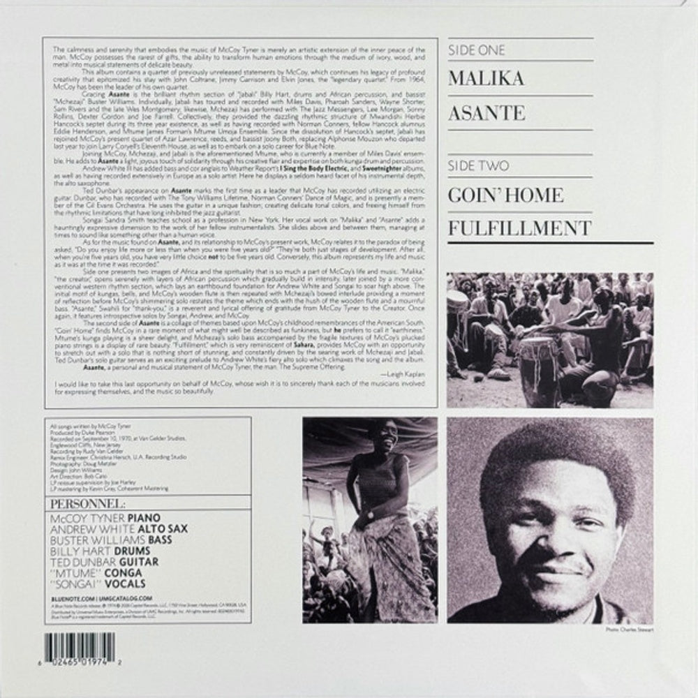 McCoy Tyner – Asante (LP Vinyl) Vinyl Record