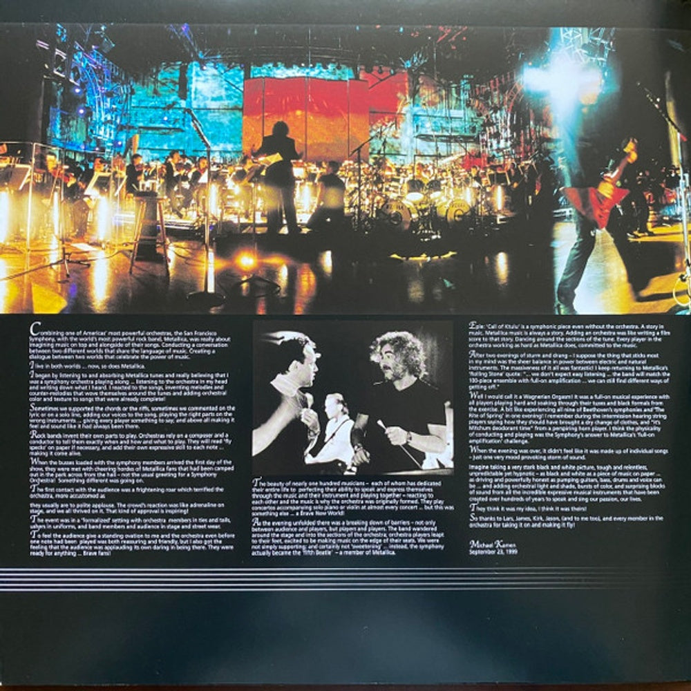 Metallica – S&M (3-LP Vinyl) Vinyl Record