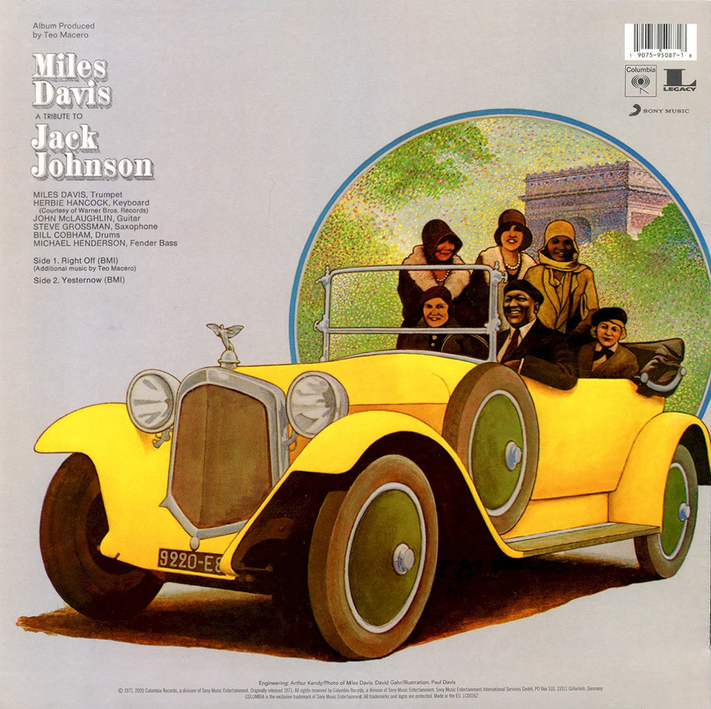 Miles Davis – A Tribute To Jack Johnson (LP Vinyl) Vinyl Record