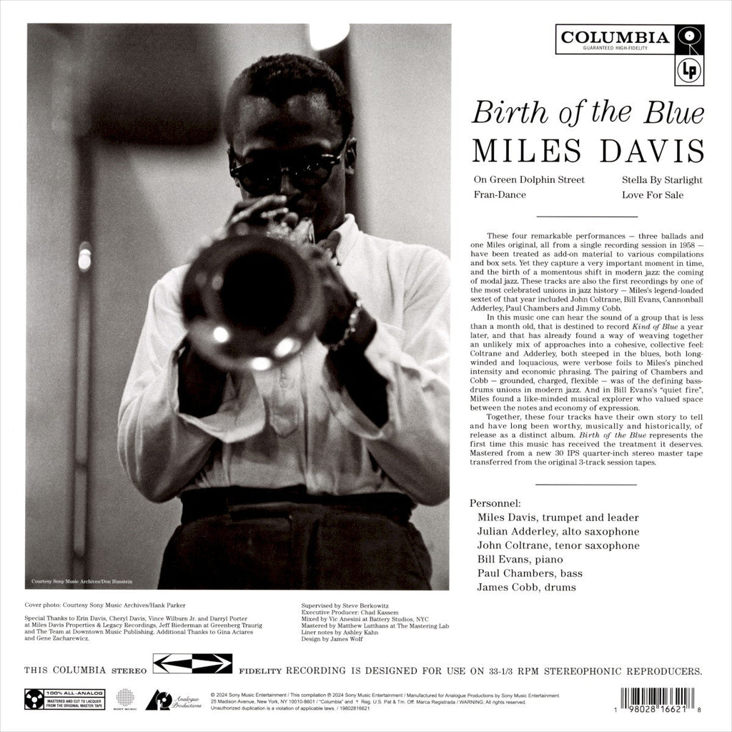 Miles Davis – Birth Of The Blue (LP Vinyl) Vinyl Record