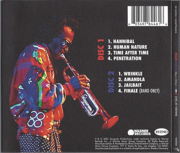Miles Davis – Merci Miles Live At Vienne (2-LP Vinyl) Vinyl Record