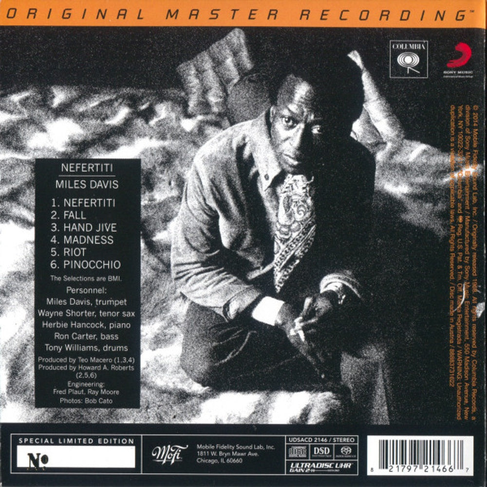Miles Davis – Nefertiti (Mobile Fidelity CD) Music CD