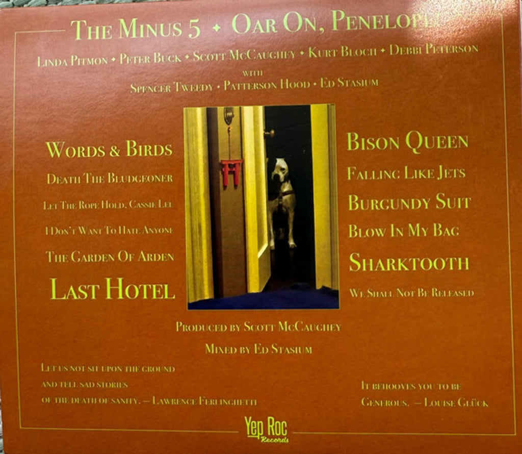 The Minus 5 – Oar On Penelope Music CD