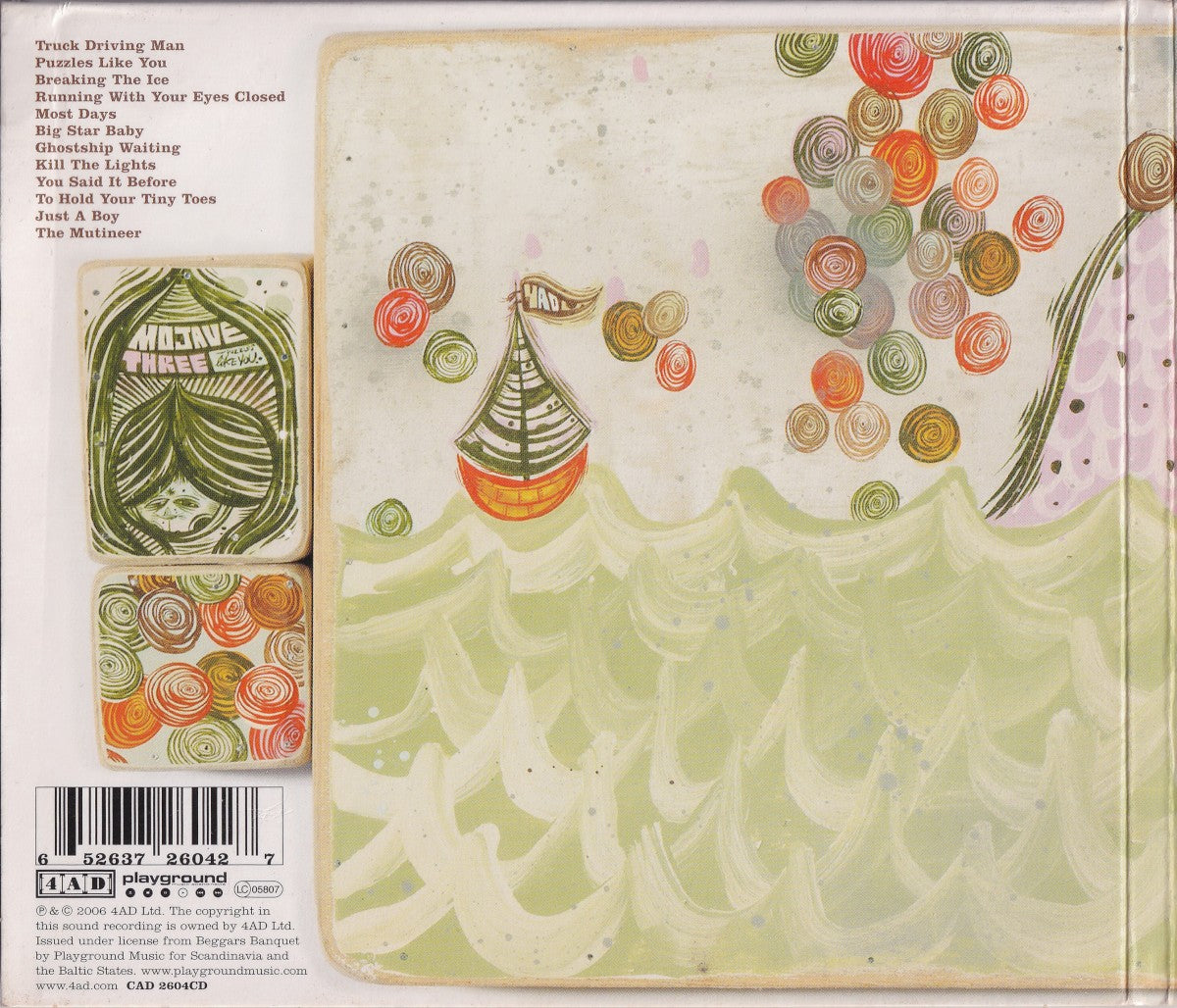 Mojave 3 – Puzzles Like You Music CD