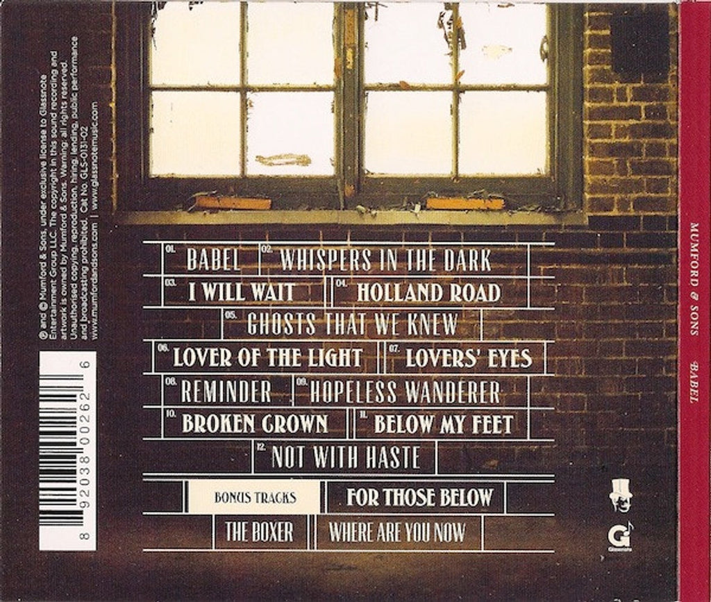 Mumford & Sons – Babel Music CD
