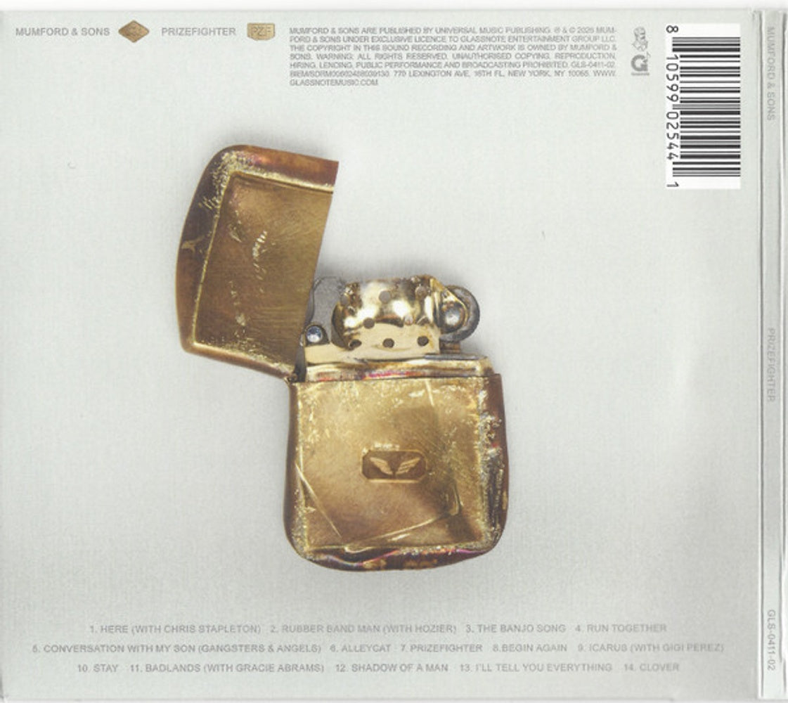 Mumford & Sons – Prizefighter Music CD