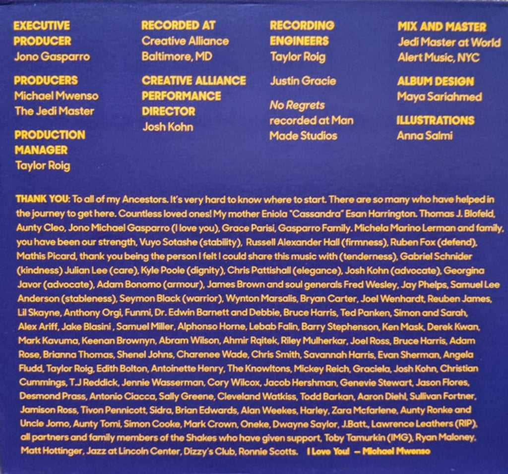 Mwenso & The Shakes – Emergence Music CD