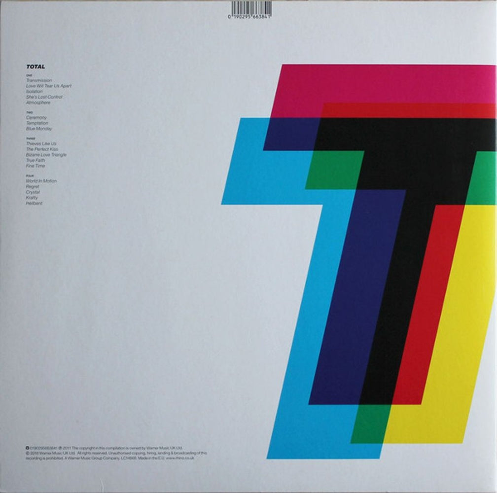 New Order / Joy Division – Total (2-LP Vinyl) Vinyl Record