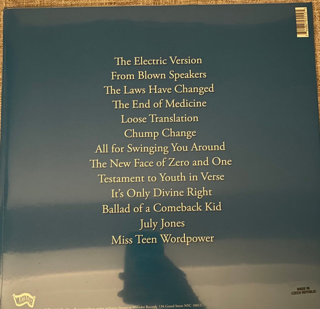 New Pornographers – Electric Version (LP Blue Vinyl) Vinyl Record