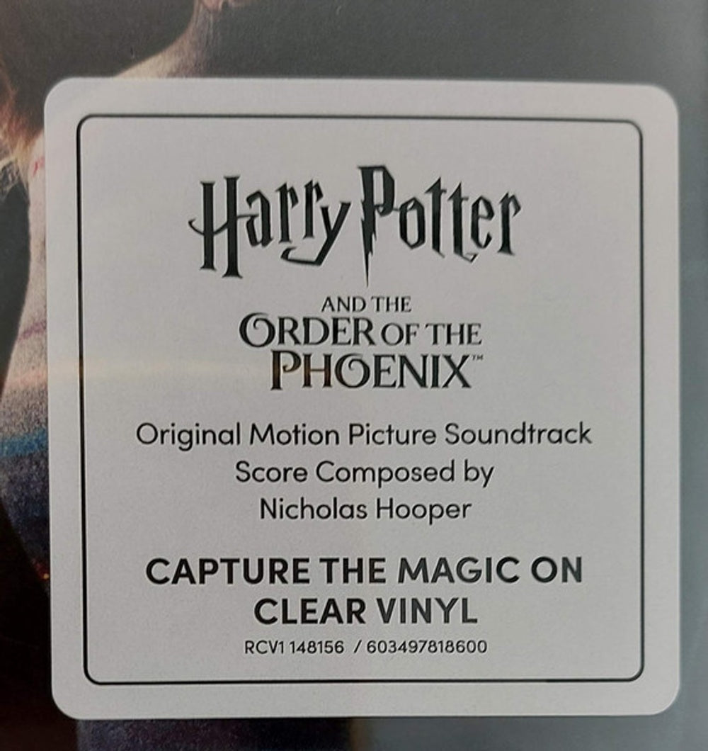 Nicholas Hooper – Harry Potter And The Order Of The Phoenix - Original Soundtrack(2-LP Vinyl) Vinyl Record