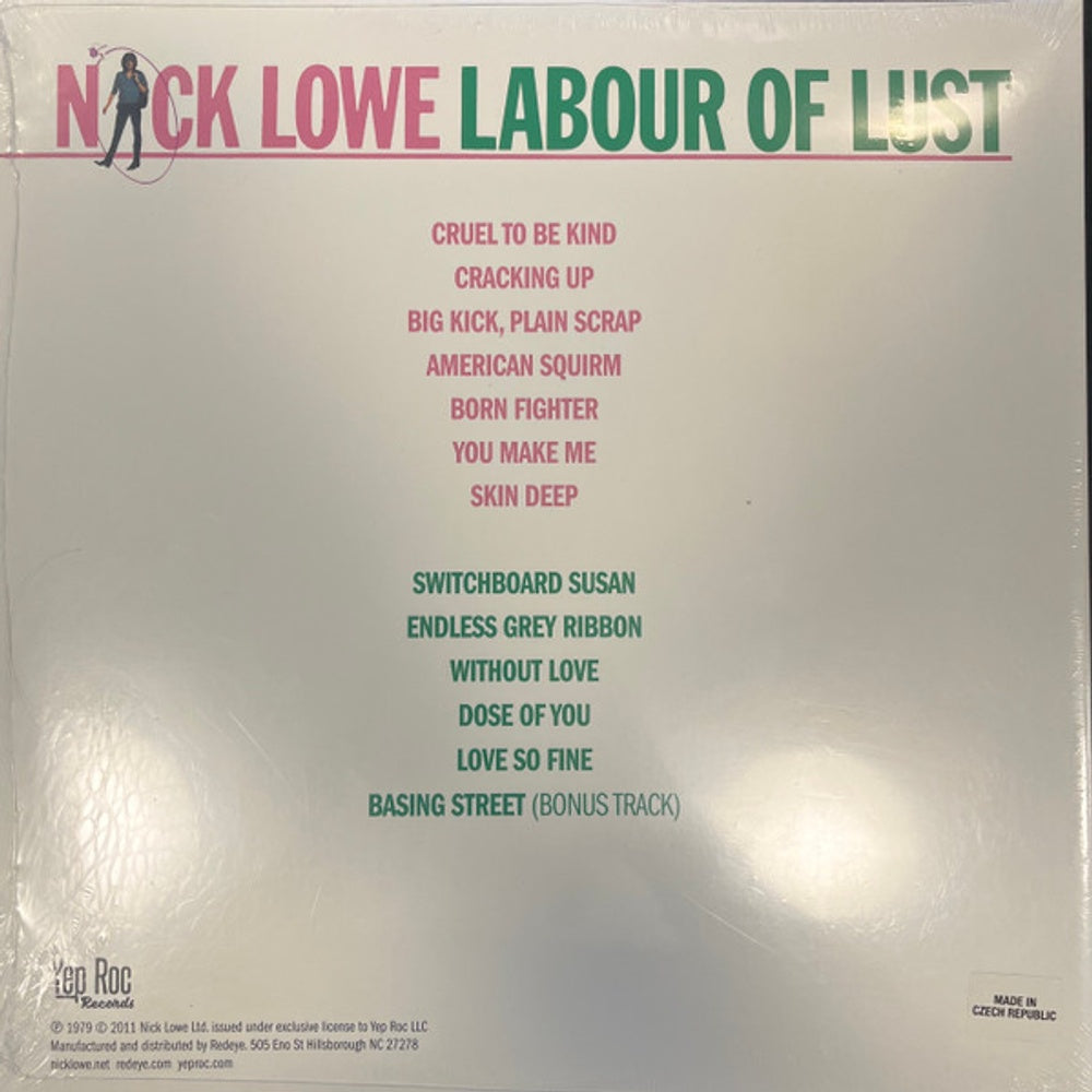 Nick Lowe – Labour Of Lust (LP Vinyl) Vinyl Record