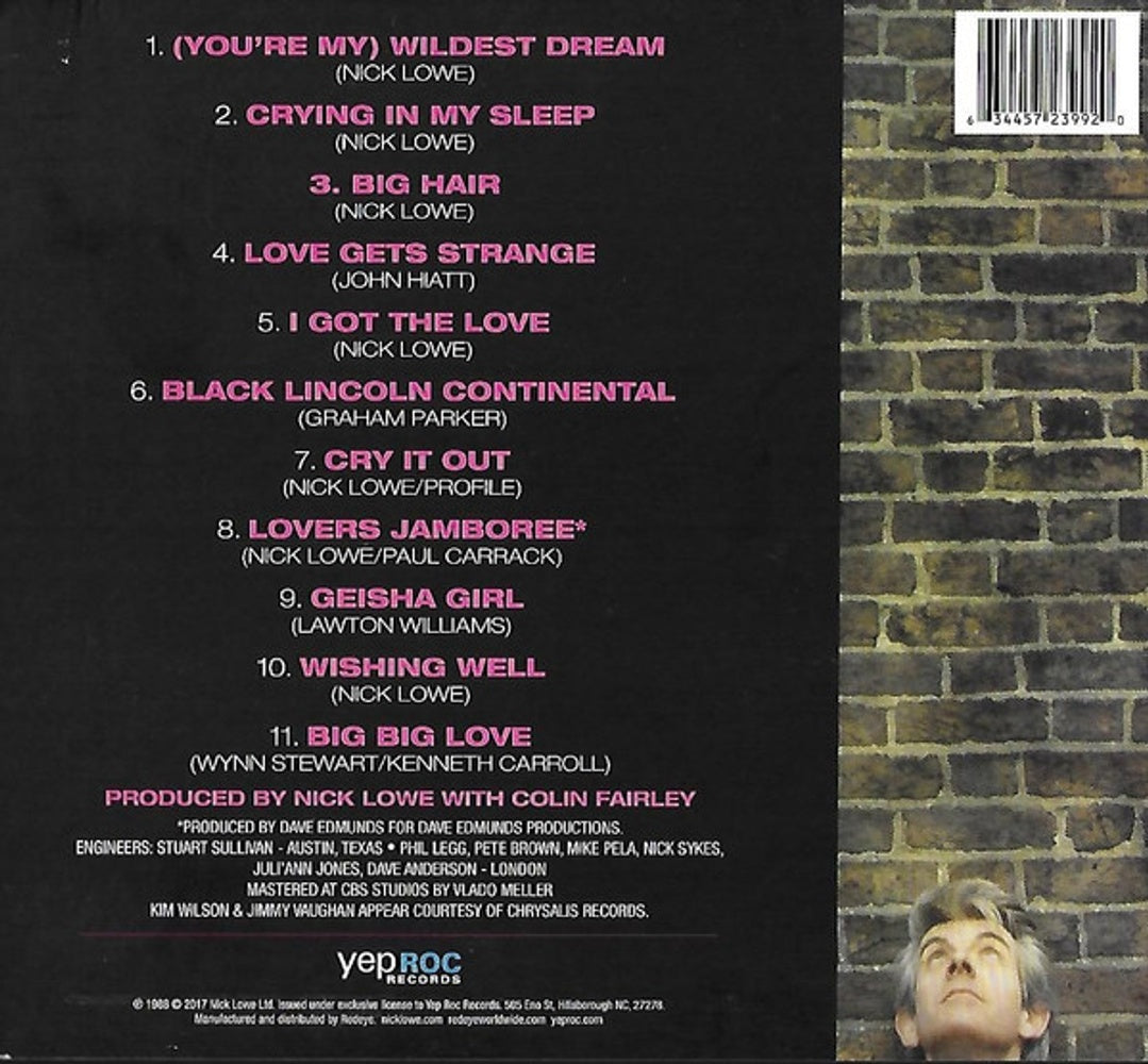 Nick Lowe – Pinker & Prouder Music CD