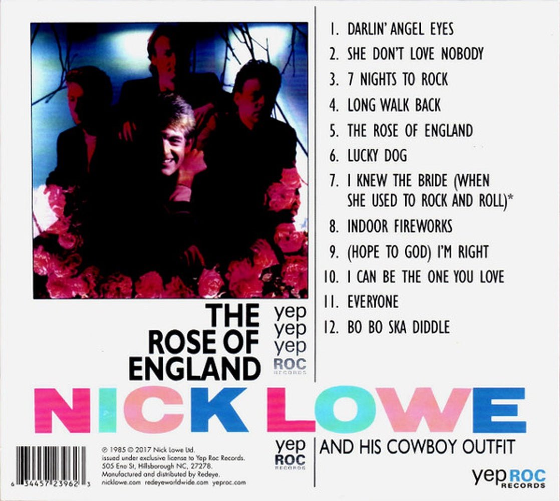 Nick Lowe – The Rose Of England Music CD
