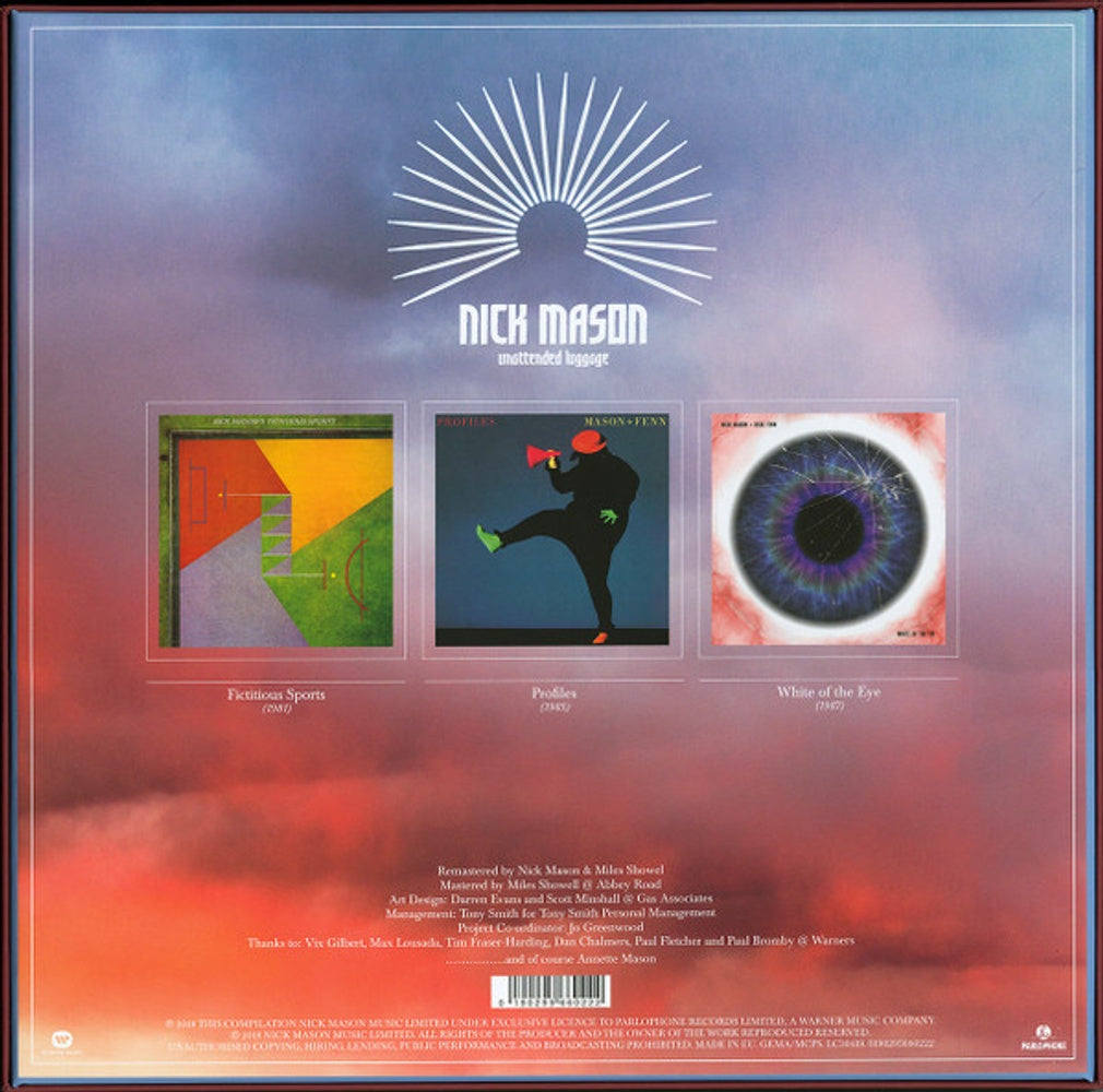 Nick Mason & Rick Fenn – White Of The Eye (LP Vinyl) Vinyl Record