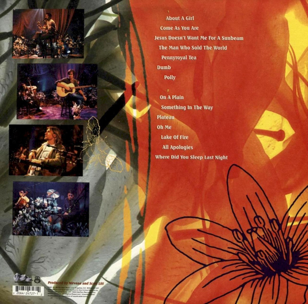 Nirvana – MTV Unplugged in New York (LP Vinyl) Vinyl Record