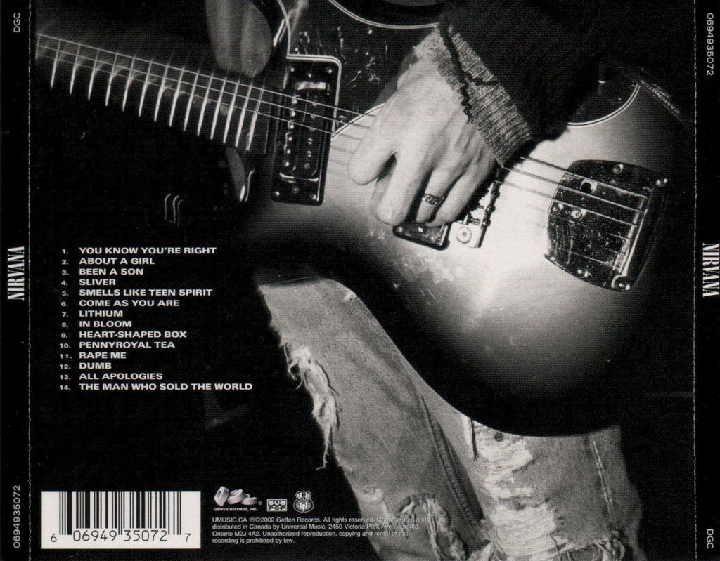 Nirvana – Nirvana Music CD