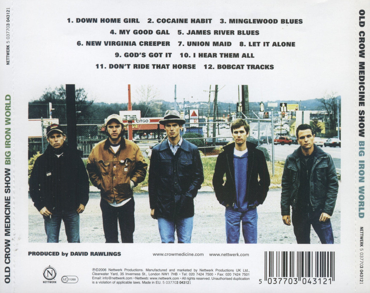 Old Crow Medicine Show – Big Iron World (LP Vinyl) Vinyl Record