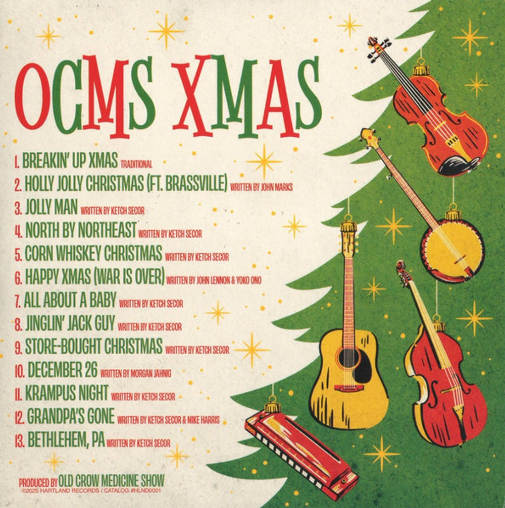 Old Crow Medicine Show – OCMS XMAS Music CD