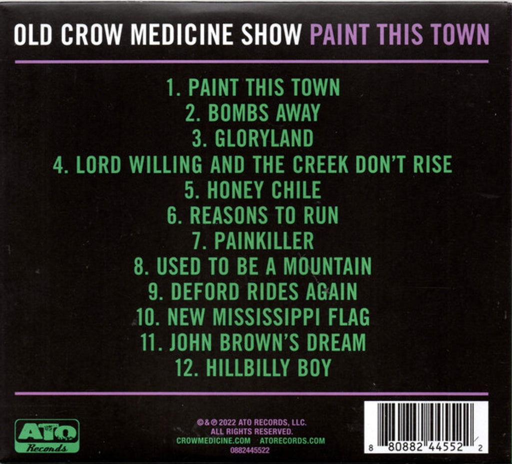 Old Crow Medicine Show – Paint This Town Music CD