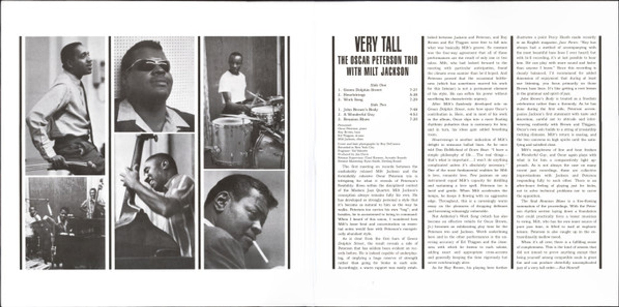 Oscar Peterson – Very Tall (LP Vinyl) Vinyl Record