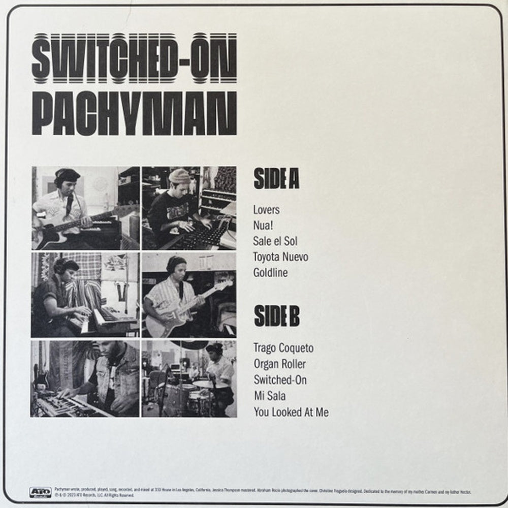 Pachyman – Switched-On (LP Vinyl) Vinyl Record