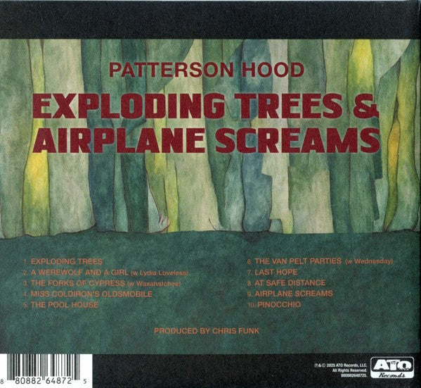 Patterson Hood – Exploding Trees & Airplane Screams Music CD
