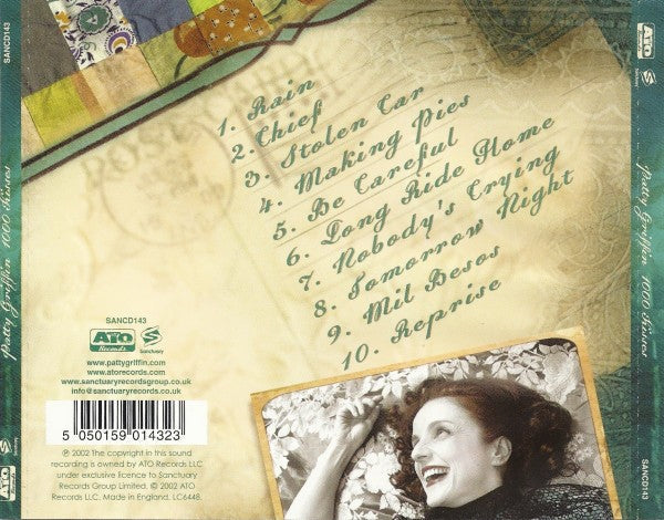 Patty Griffin – 1000 Kisses Music CD
