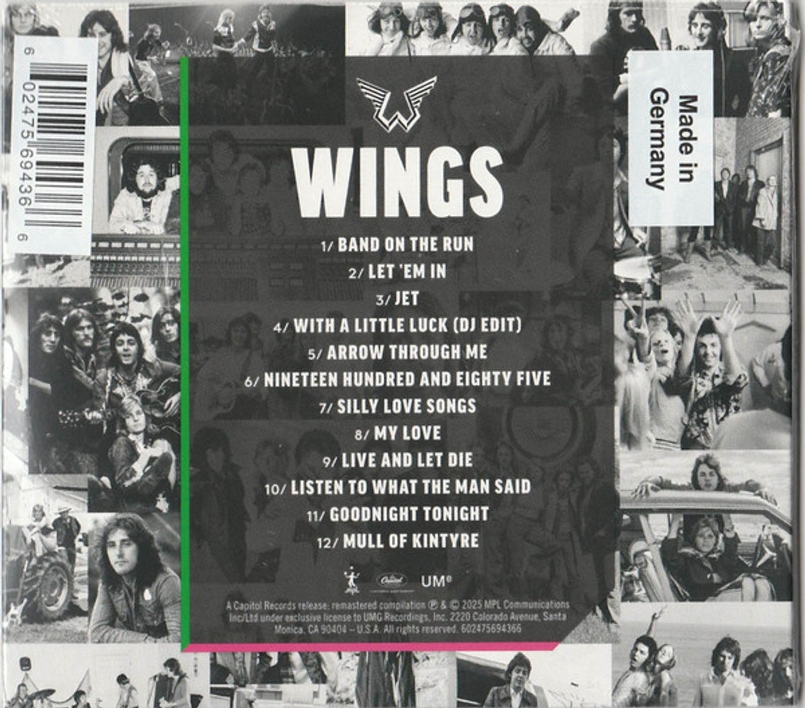 Paul McCartney And Wings – Wings (2025) - Music CD