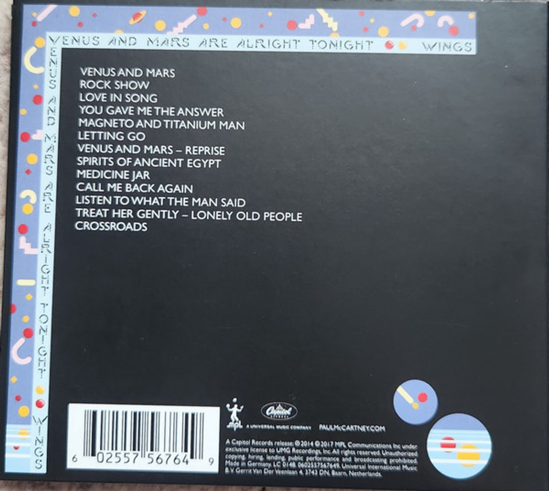 Paul McCartney – Venus and Mars Music CD