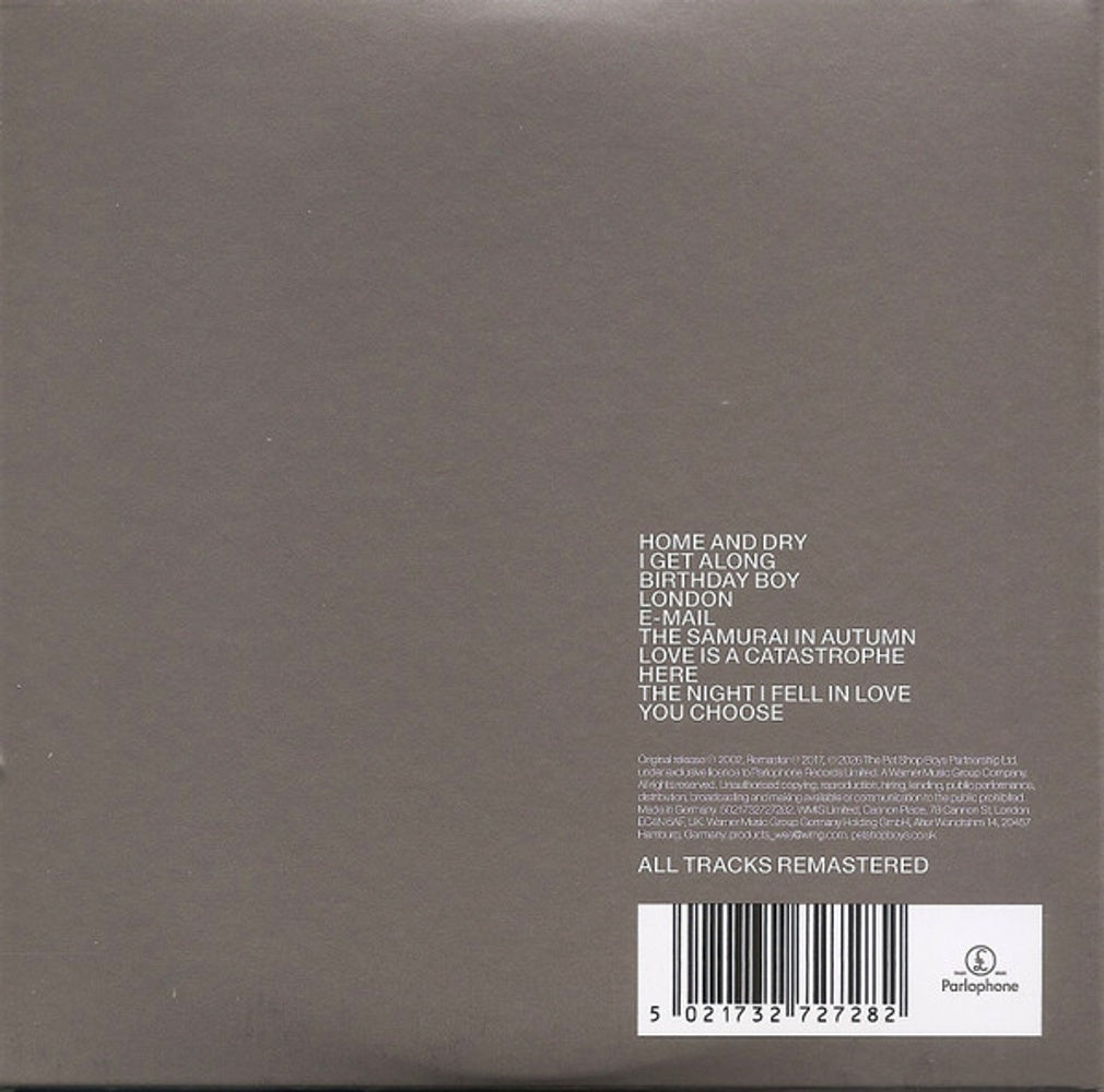 Pet Shop Boys – Release Music CD