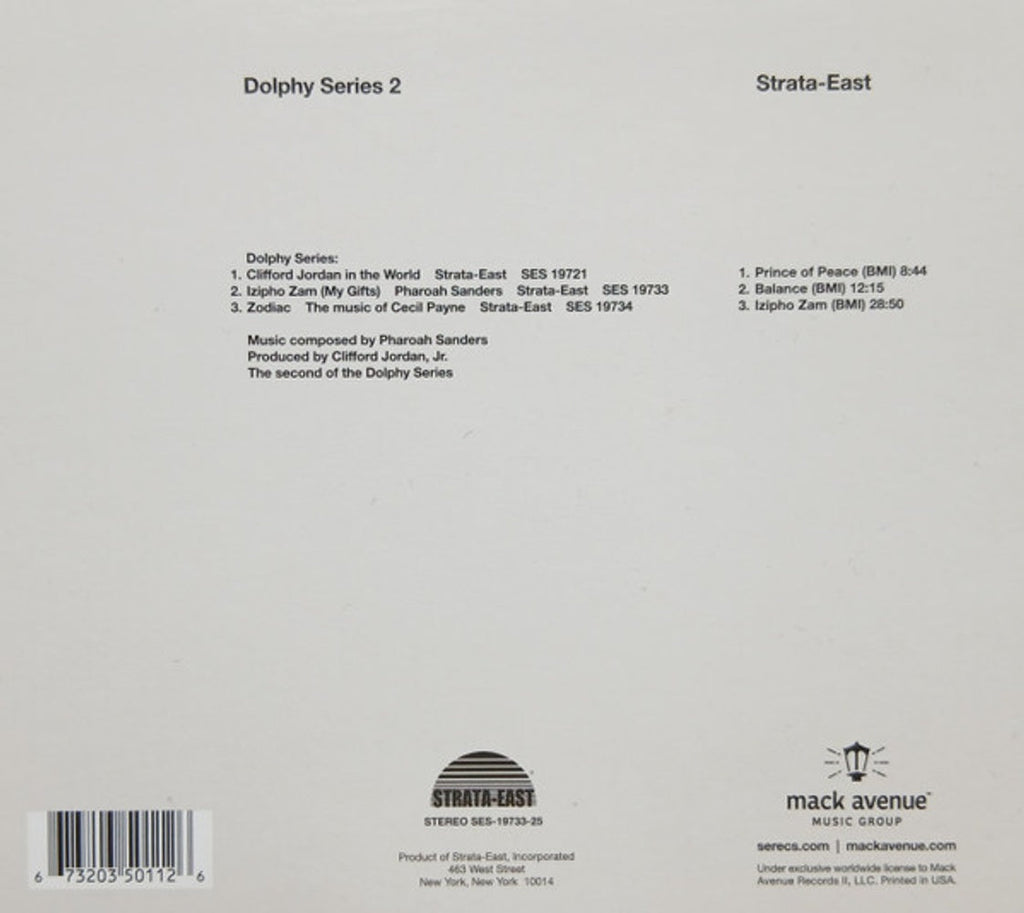 Pharoah Sanders – Izipho Zam Music CD