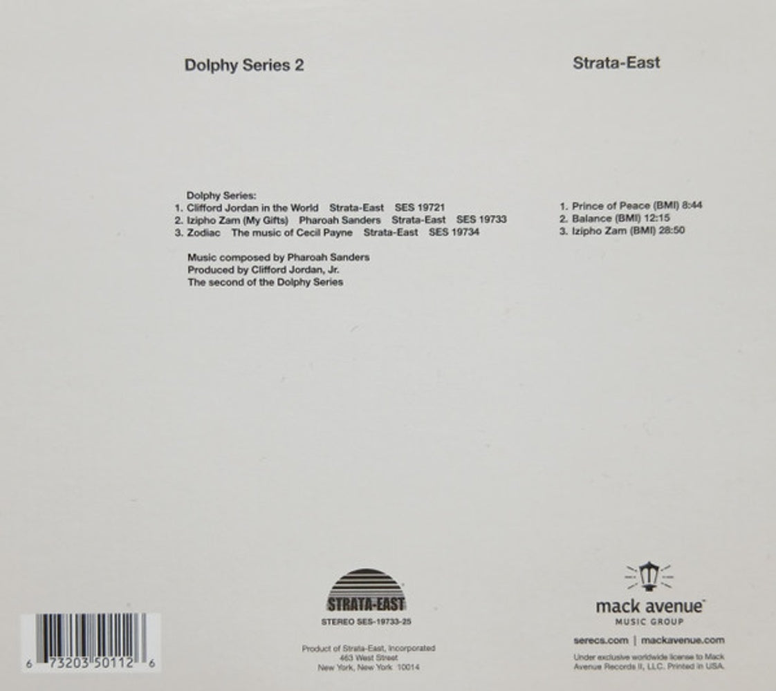 Pharoah Sanders – Izipho Zam Music CD