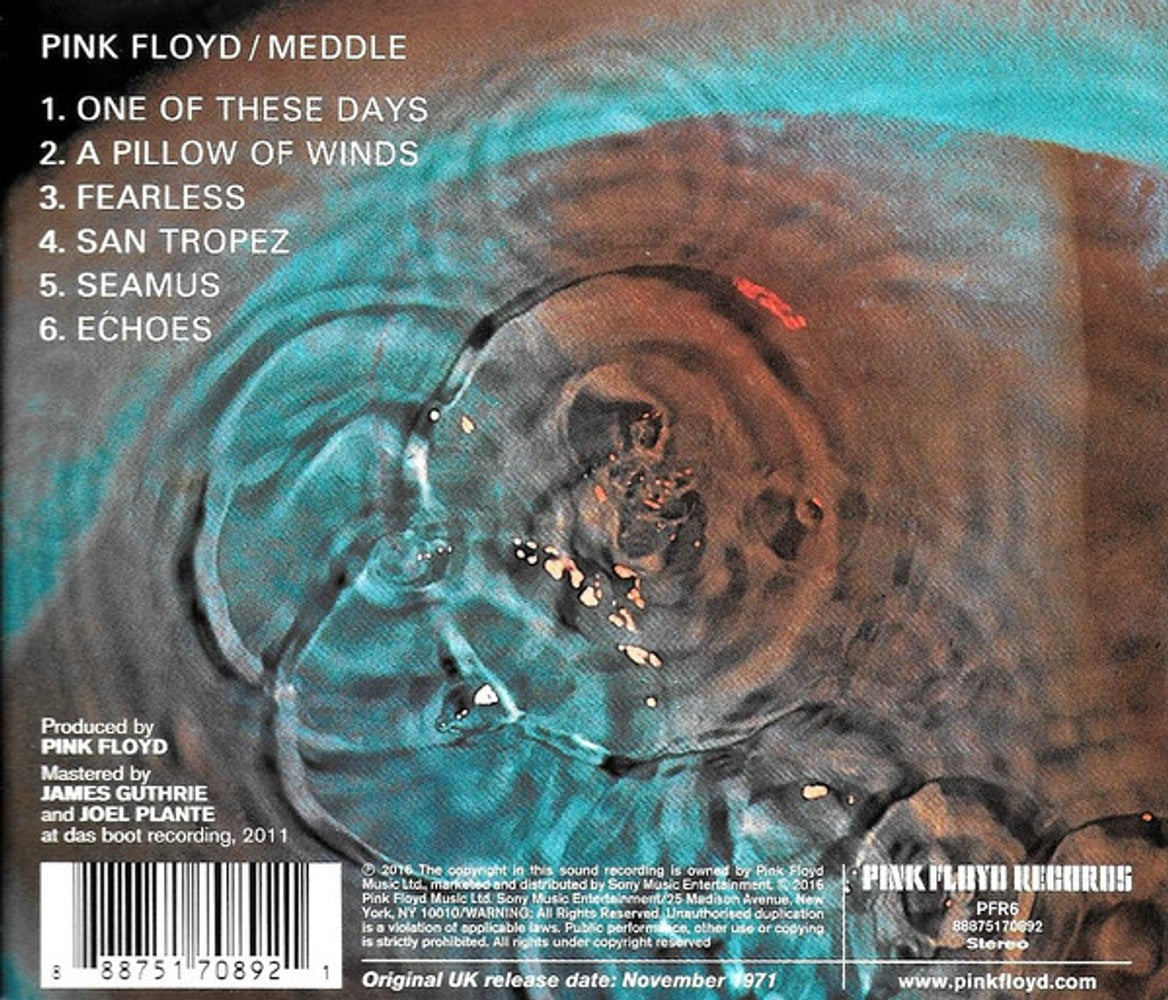 Pink Floyd – Meddle Music CD