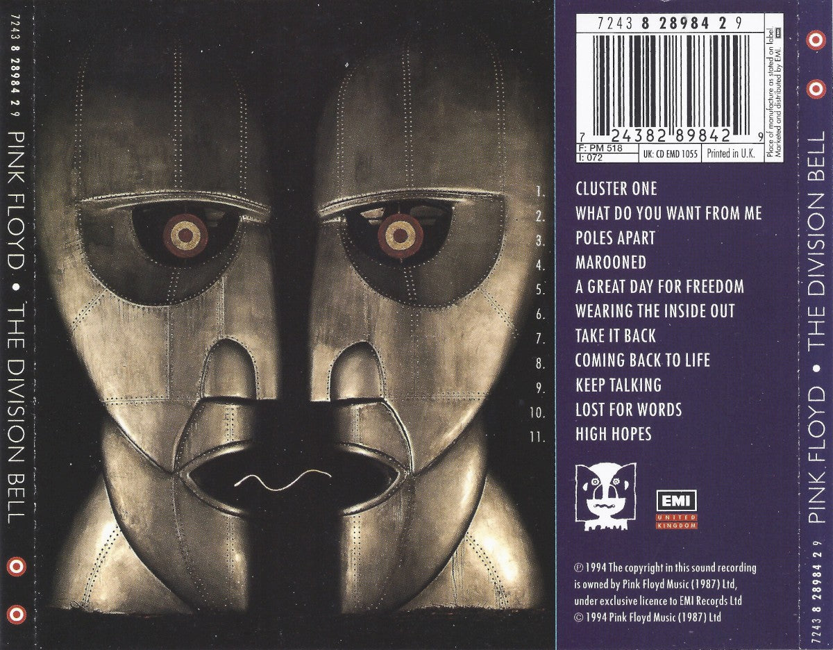 Pink Floyd – The Division Bell (2-LP Vinyl) Vinyl Record