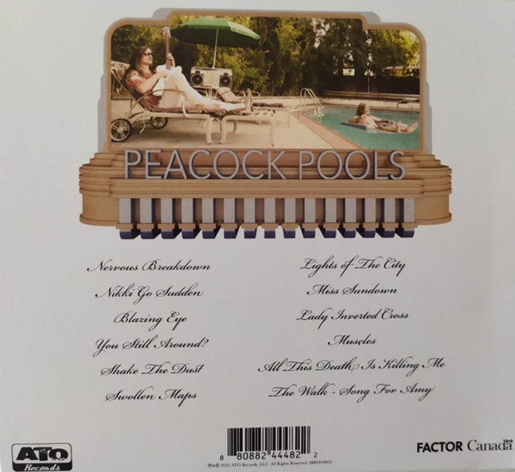 Pink Mountaintops – Peacock Pools Music CD