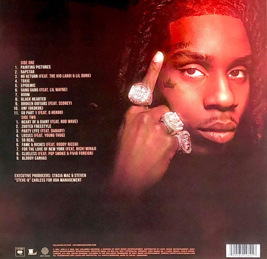 POLO G – Hall of Fame (LP Vinyl) Vinyl Record