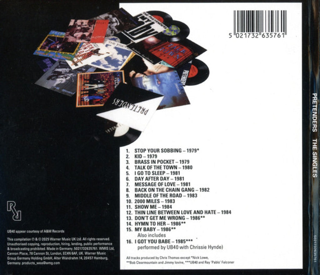 Pretenders – The Singles Music CD