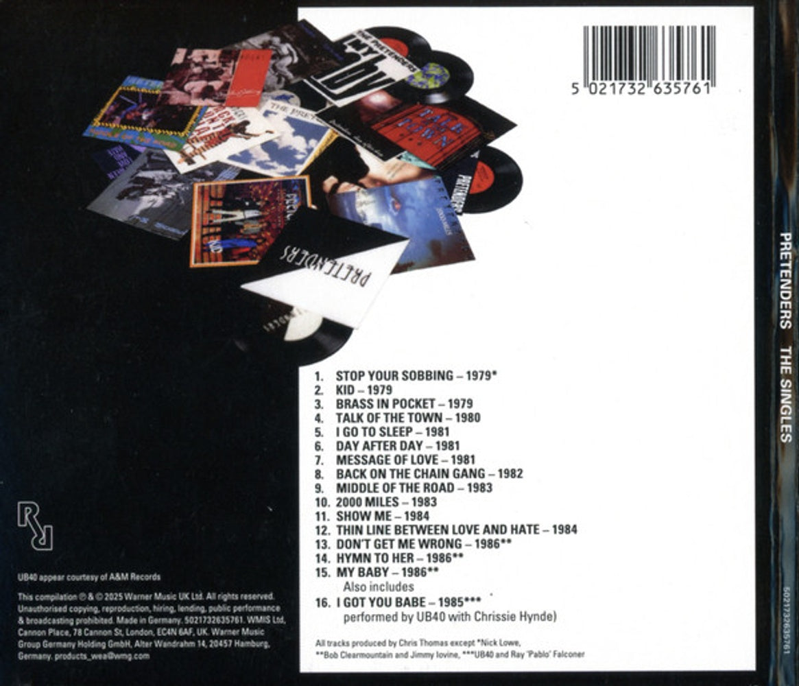 Pretenders – The Singles Music CD