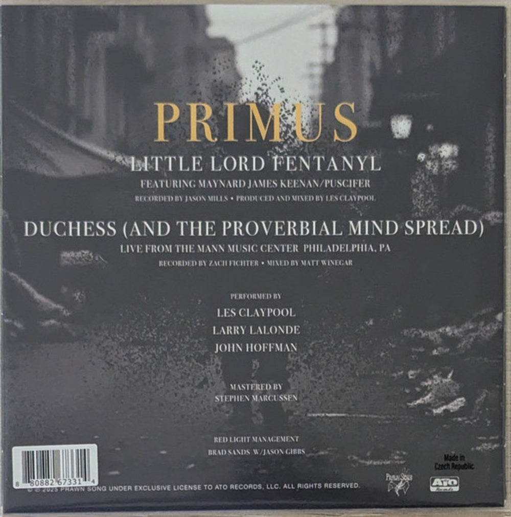 Primus – Little Lord Fentanyl  b/w  Duchess (And The Proverbial Mind Spread) (7-inch LP Vinyl) Vinyl Record