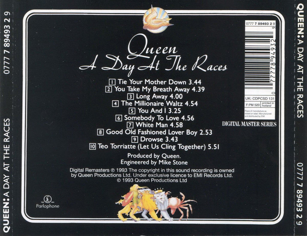 Queen – A Day At The Races (LP Vinyl) Vinyl Record