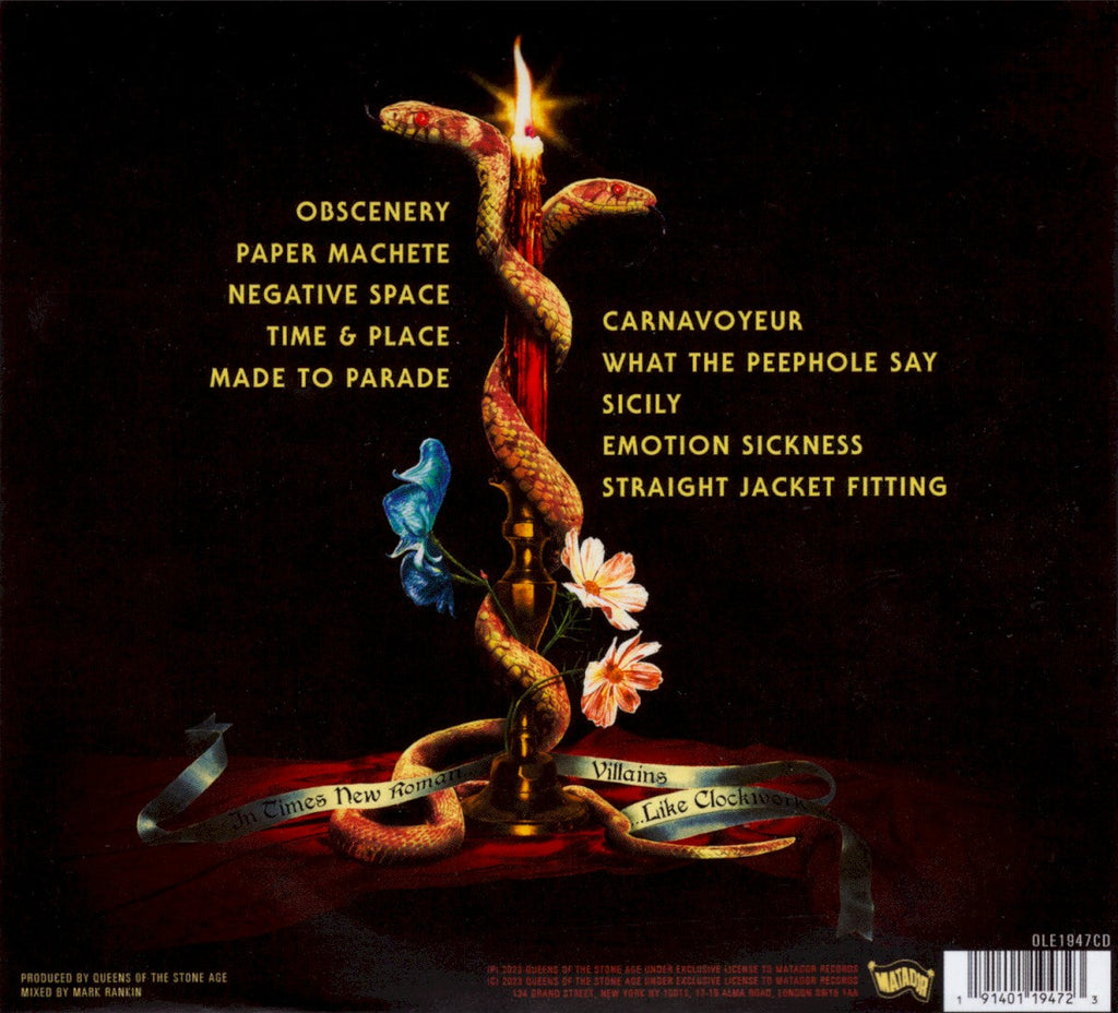 Queens Of The Stone Age – In Times New Roman... Music CD