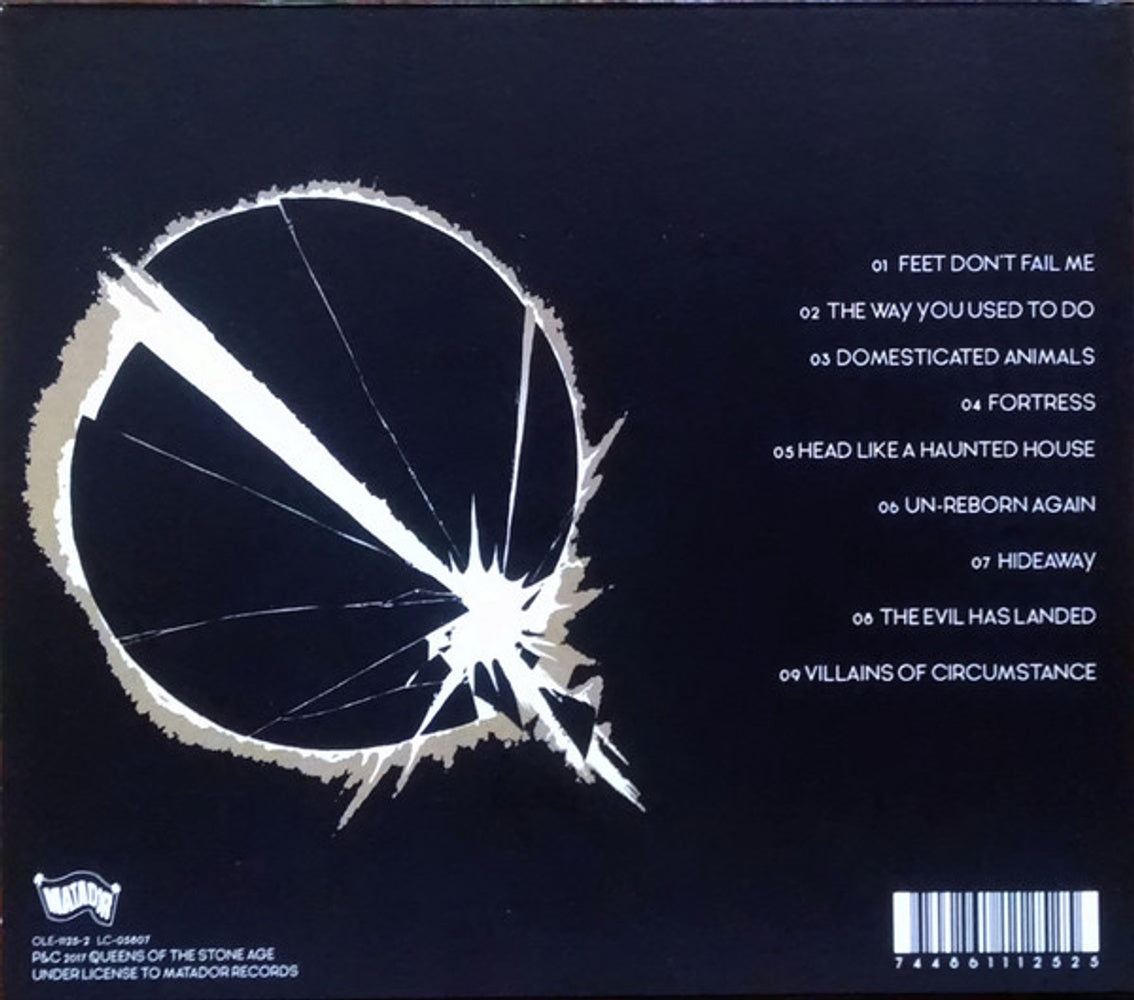 Queens Of The Stone Age – Villains Music CD