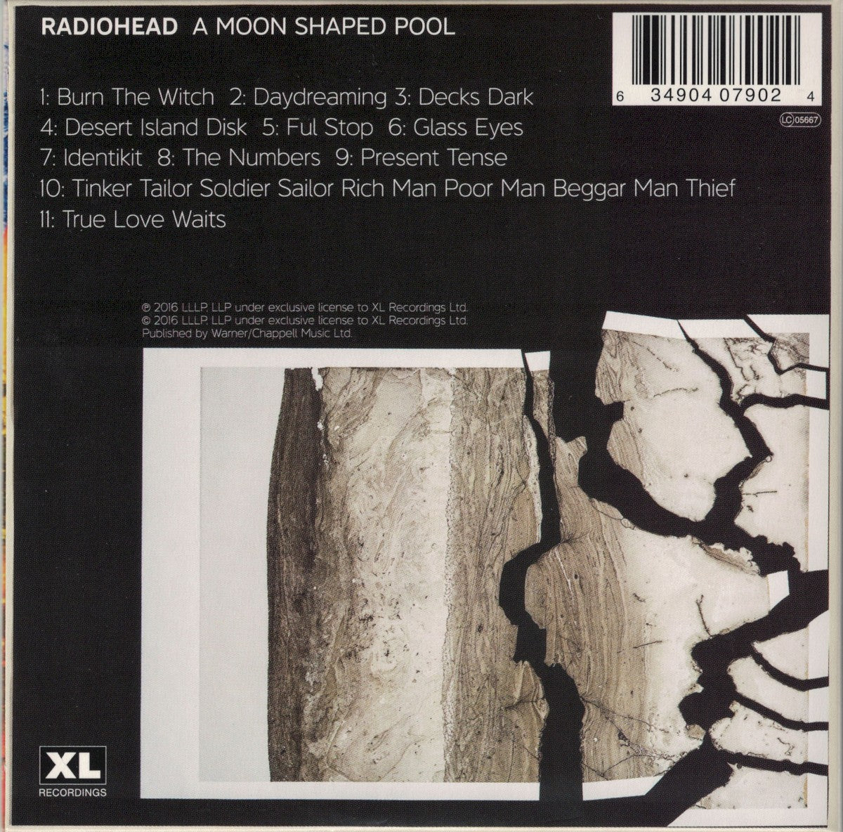 Radiohead – A Moon Shaped Pool Music CD