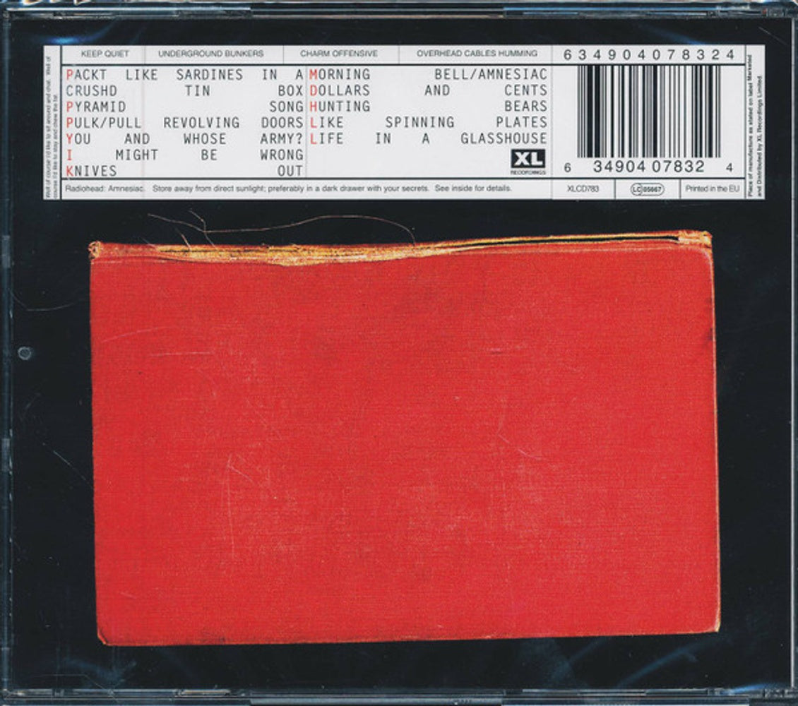 Radiohead – Amnesiac Music CD