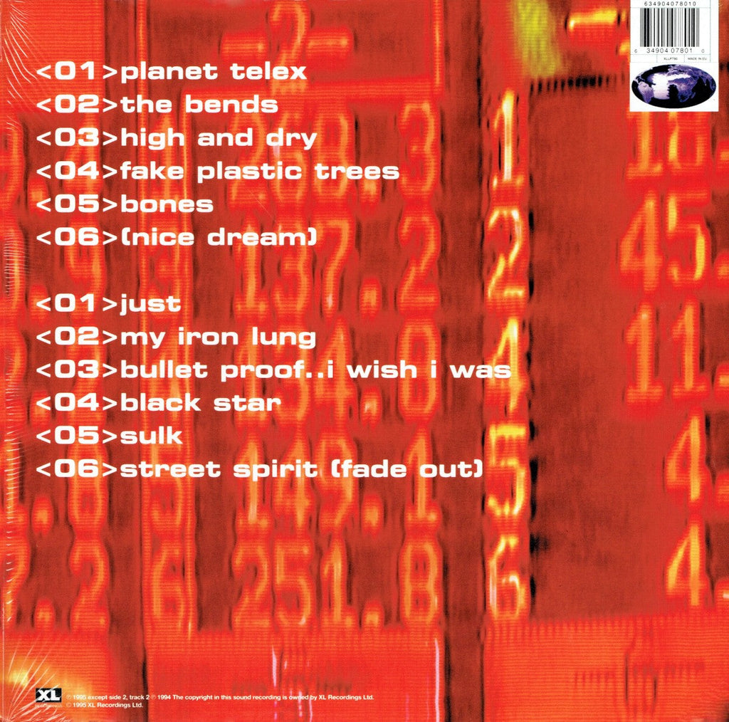 Radiohead – The Bends (LP Vinyl) Vinyl Record