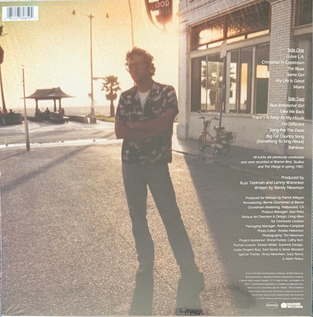 Randy Newman – Trouble In Paradise: Demos (LP Vinyl) Vinyl Record